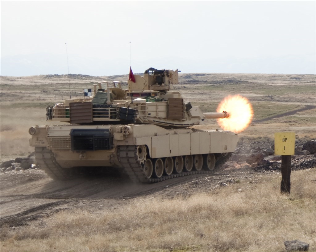 美國國務院8日宣布批准M1A2艾布蘭戰車(圖)等2項對台軍售,並由國防部正式通知國會。(圖取自美國陸軍網頁www.army.mil)