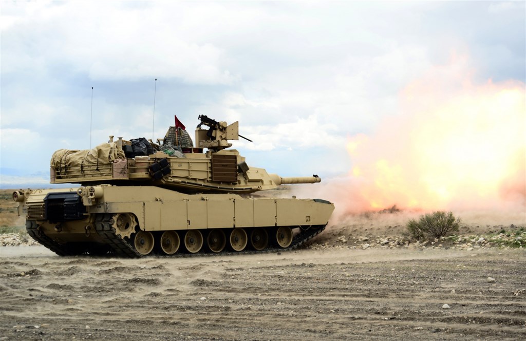 美國國務院批准售台M1A2艾布蘭戰車(圖)等2項軍售,總額逾22億美元。(圖取自美國陸軍網頁www.army.mil)