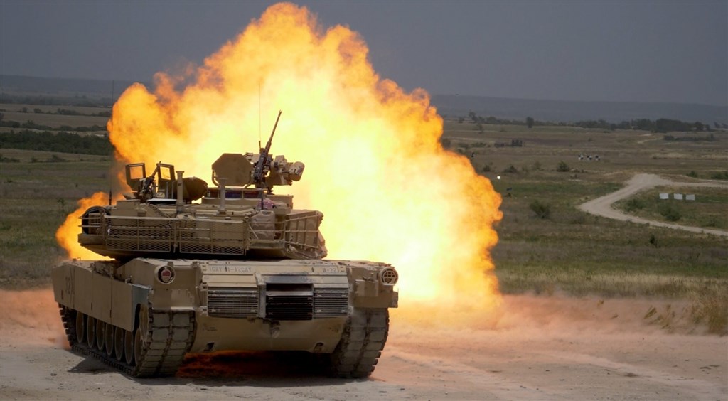 美國國務院批准售台M1A2艾布蘭戰車(圖)等2項軍售,總額逾22億美元。(圖取自美國陸軍網頁www.army.mil)