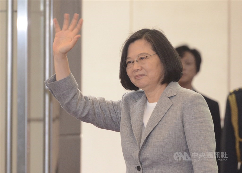 總統蔡英文「自由民主永續」之旅11日啟程,將訪問海地、聖克里斯多福及尼維斯、聖文森及聖露西亞4個加勒比海友邦,並將過境美國紐約與丹佛。(中央社檔案照片)