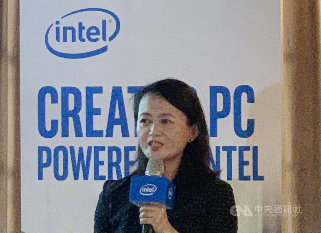 晶片大廠英特爾(Intel)17日舉辦記者會,英特爾台灣分公司業務暨行銷事業群總監林秀娟引述內部調查指出,全球超過2億人使用PC(個人電腦)創作內容,市場上已有超過20個創作者PC產品。中央社記者吳家豪攝 108年7月17日
