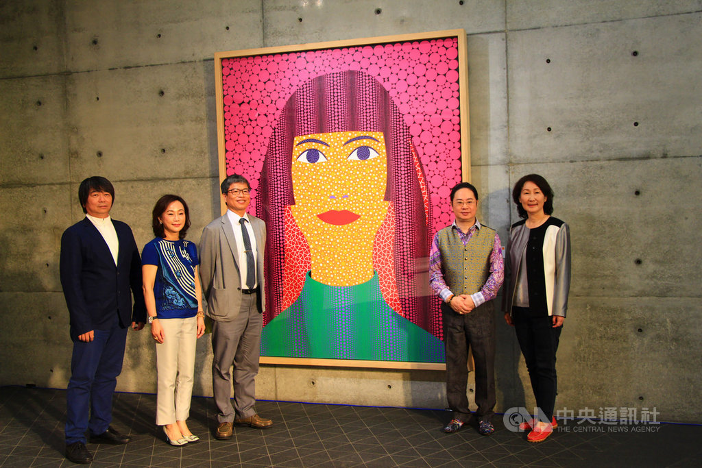 草間彌生與陳金龍聯展21日亞大美術館展出 文化 中央社cna