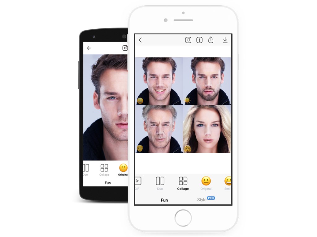 FaceApp讓用戶體驗「老化後」的自拍濾鏡在社群網站爆紅,但繼美國之後,波蘭和立陶宛也開始調查該應用程式的資安風險。(圖取自FaceApp網頁faceapp.com)