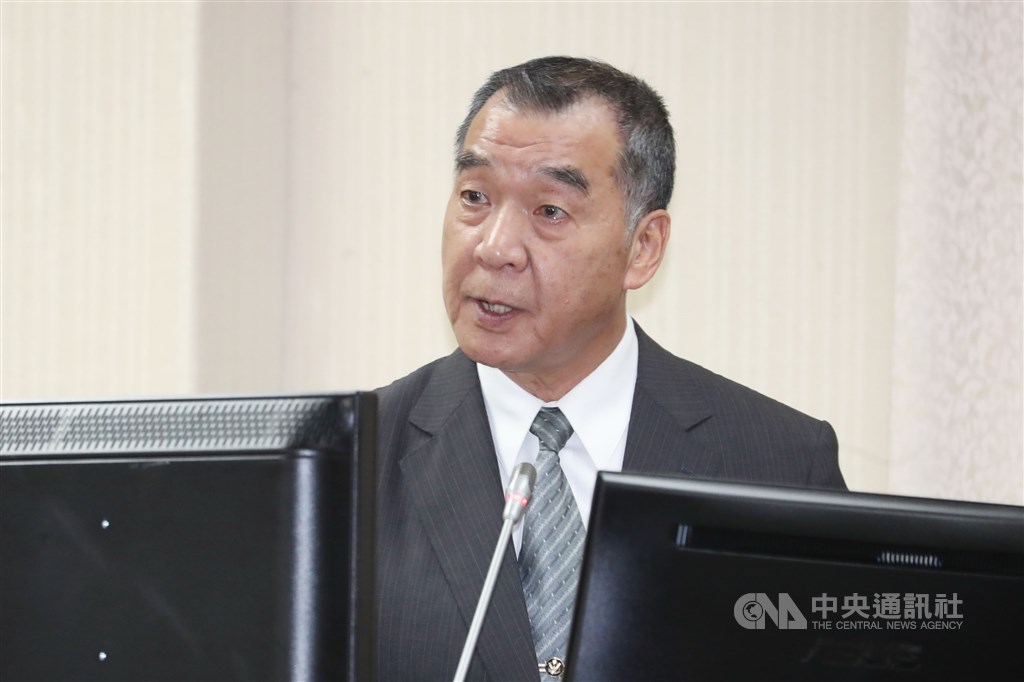 總統府24日下午召開記者會,宣布由邱國正接任國安局長。(中央社檔案照片)