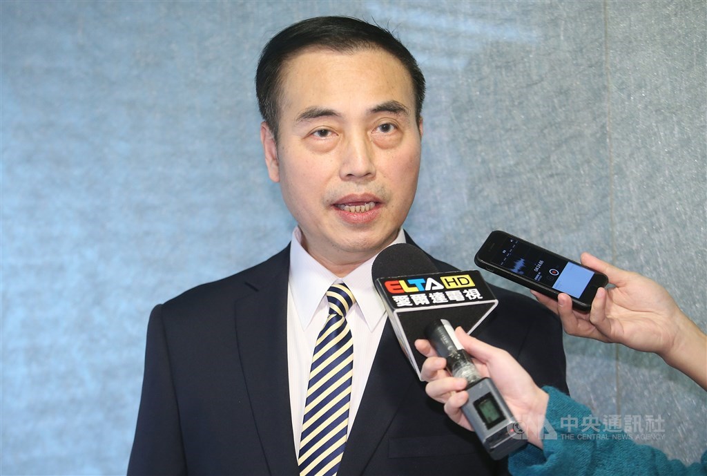 圖為滑冰協會秘書長吳奕德。(中央社檔案照片)