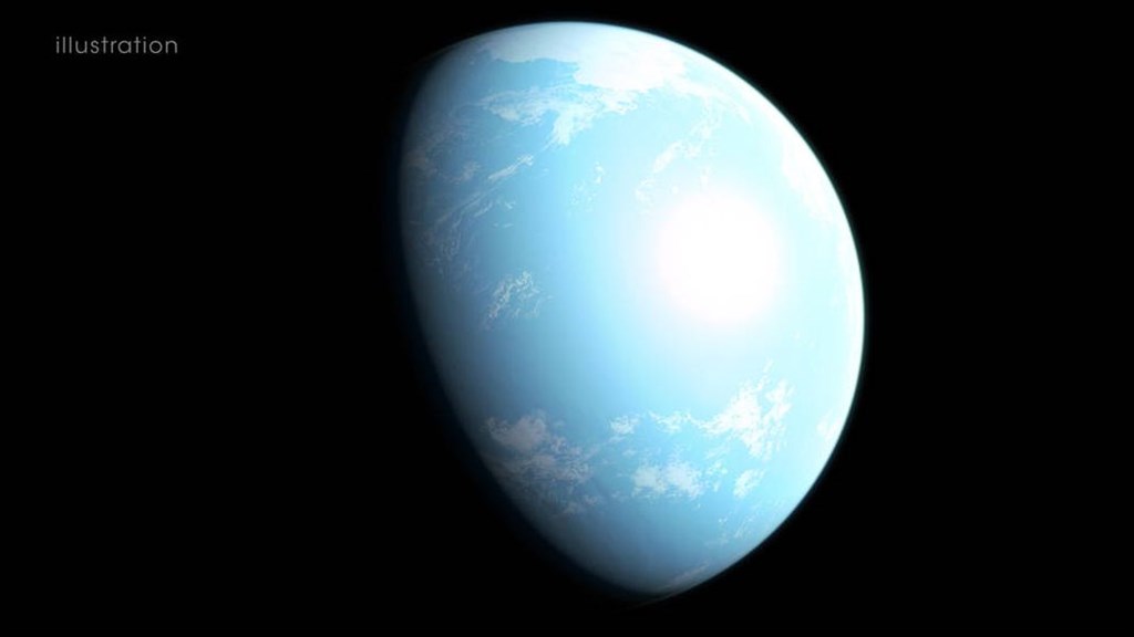行星GJ 357 d可能的外觀。(圖取自NASA網頁www.nasa.gov)