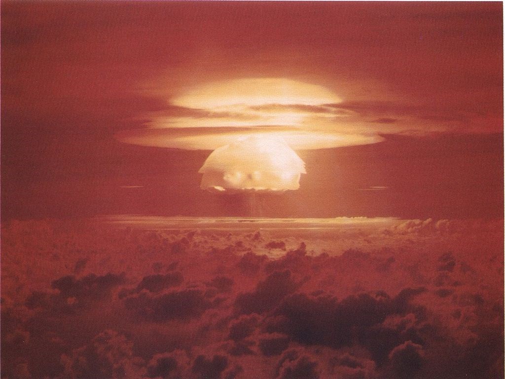 1946年至1968年美國建立太平洋試驗場,曾在馬紹爾群島進行多達66次核子試爆。(圖取自維基共享資源,版權屬公有領域)