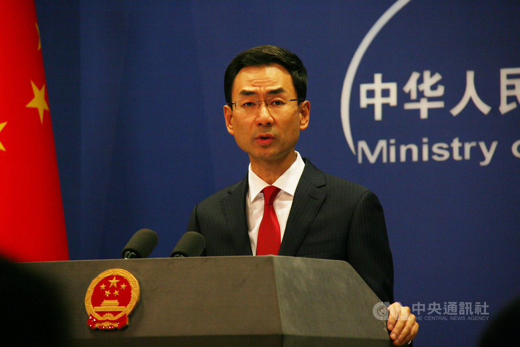 對於是否如六四般鎮壓香港,中國外交部發言人耿爽(圖)19日僅重申,北京堅定支持港府執法、懲治犯罪者。中央社記者繆宗翰北京攝 108年8月19日