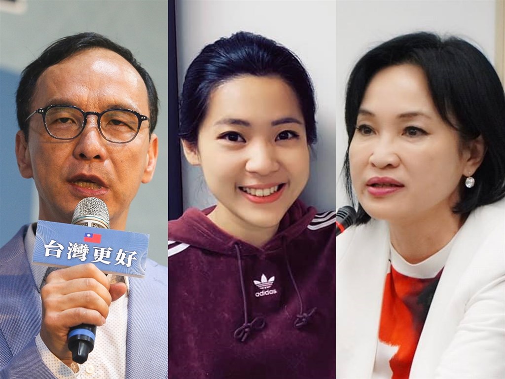 前新北市長朱立倫(左起)表態挺反送中,國民黨台北市議員徐巧芯、立委柯志恩19日也相繼對反送中表態。(左為中央社檔案照片,中取自facebook.com/HsuChiaoHsin,右取自facebook.com/KoChihEn)