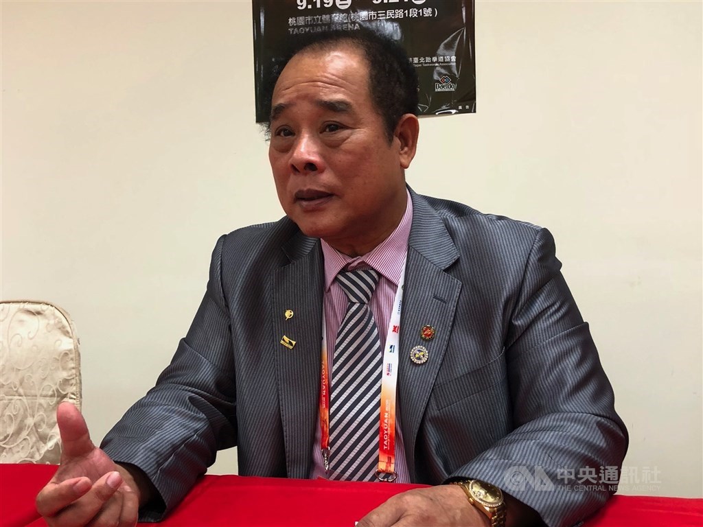 跆協理事長吳兩平(圖),近來遭協會監事趙安華指控貪污、出國比賽經費浮報、安插自己兒子在協會任職違反國民體育法。(中央社檔案照片)