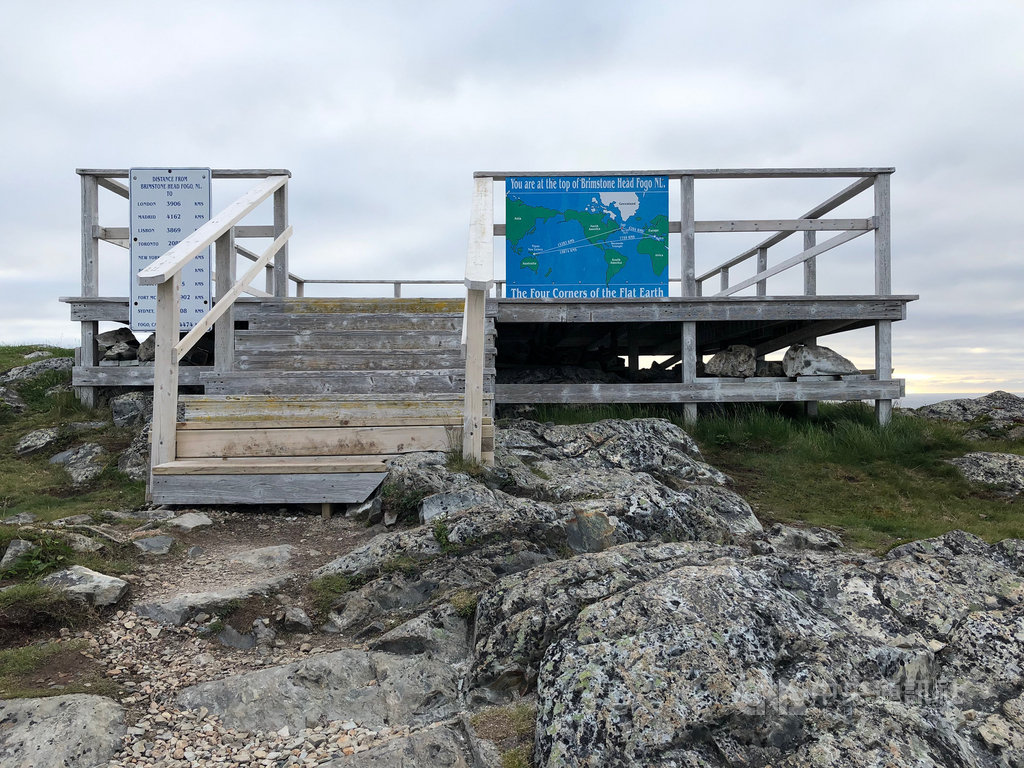 在人們相信「地球是平的」年代,紐芬蘭福戈島(Fogo Island)被認定是構成世界的四個角落之一。中央社記者胡玉立紐芬蘭省攝 108年8月25日