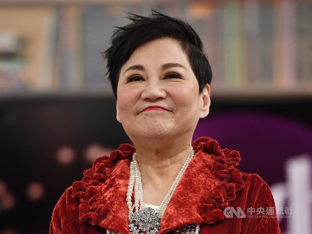 第54屆電視金鐘獎28日公布入圍名單,本屆終身成就獎頒發給主持人張小燕。(中央社檔案照片)