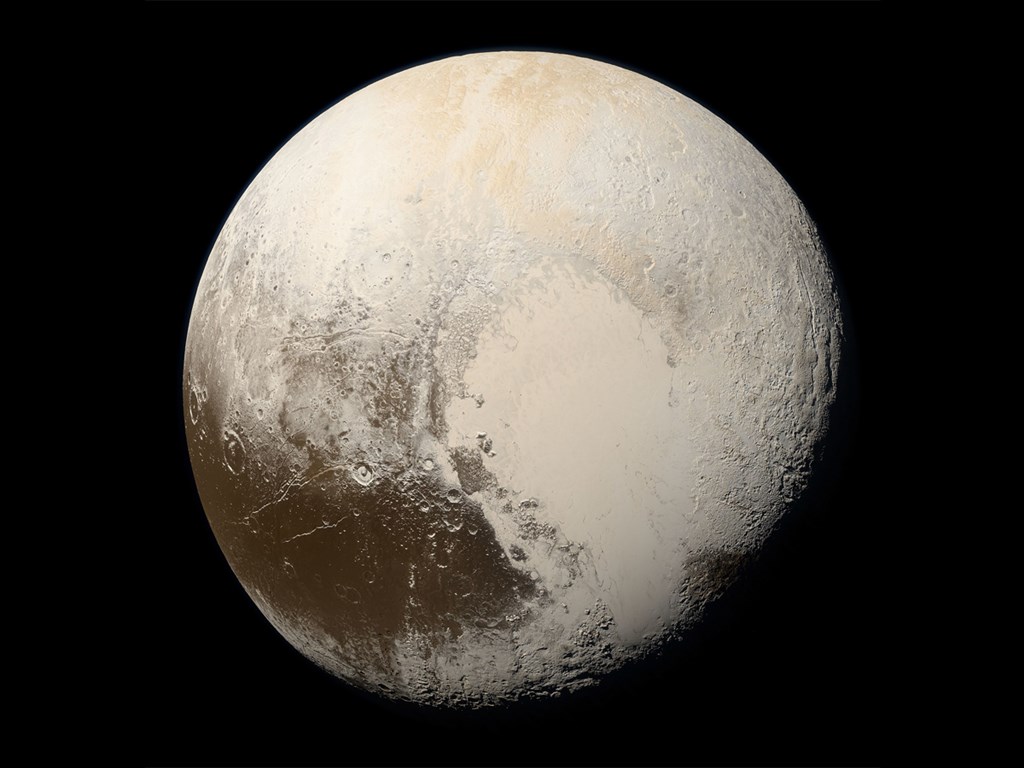 冥王星2006年自九大行星中除名,但NASA署長布萊登斯坦卻說想念它,堅稱冥王星就是一顆行星。(圖取自維基共享資源,版權屬公眾領域)