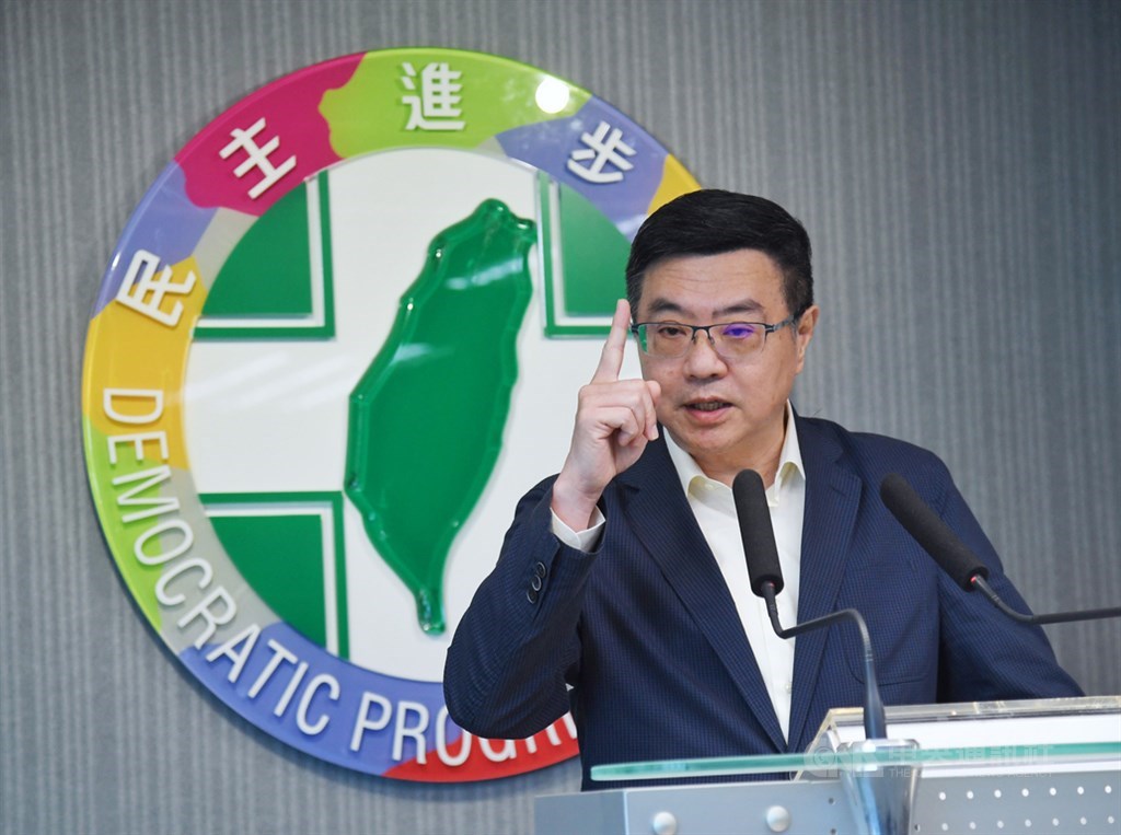 民進黨在這次立委選舉,除面對主要對手國民黨外,還有小黨搶食票源。圖為民進黨主席卓榮泰。(中央社檔案照片)