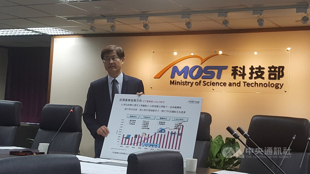 科技部11日公布科學園區上半年營運成效,科技部政務次長許有進表示,雖然上半年整體營業額較去年同期減少2.47%,但全年預估仍能保持1%以上微幅成長。中央社記者廖禹揚攝 108年9月11日