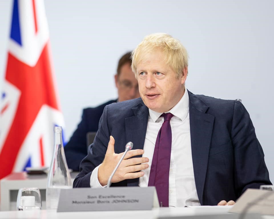 英國首相強生將自己比喻為「綠巨人浩克」,強調他下定決心在10月31日率英國脫離歐洲聯盟。(圖取自facebook.com/borisjohnson)