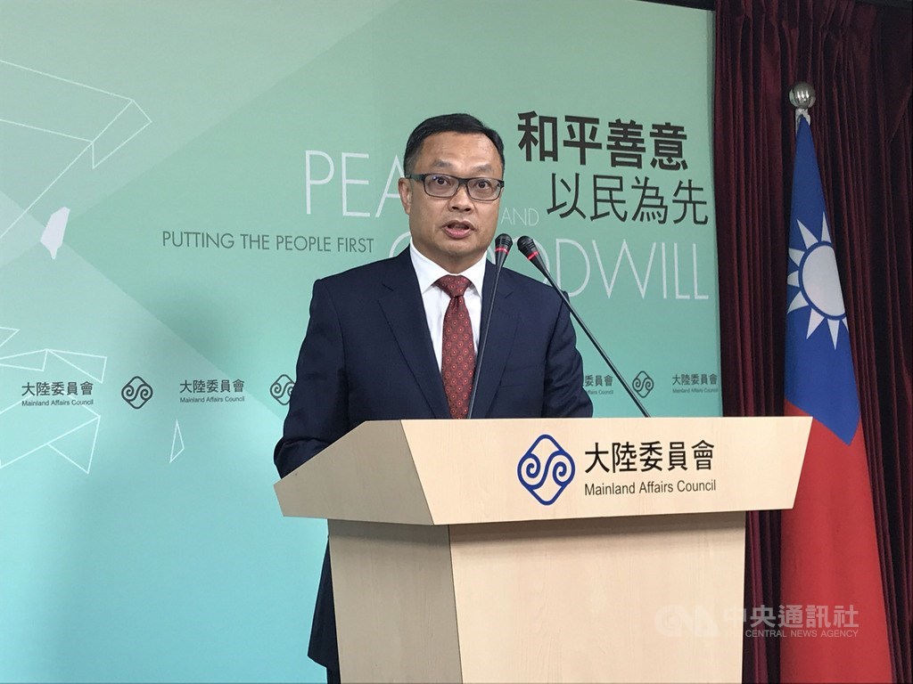 陸委會副主委陳明祺(圖)表示,目前國人在陸涉及國安議題,遭關押或者逮捕的案件實屬少數。中央社記者繆宗翰攝 108年9月19日