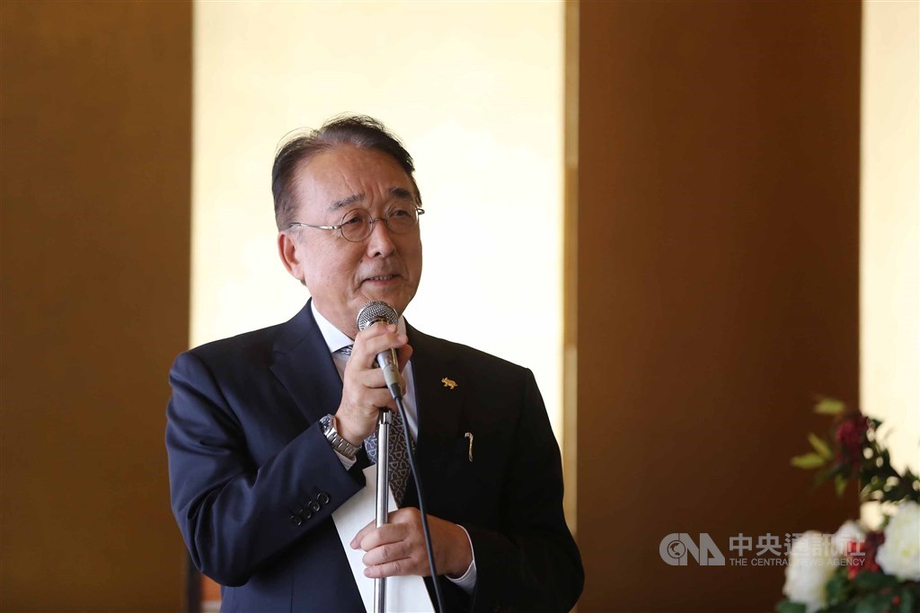 日台交流協會台北事務所代表沼田幹夫在索羅門、吉里巴斯接連與台灣斷交後,發布聲明表示關心。(中央社檔案照片)