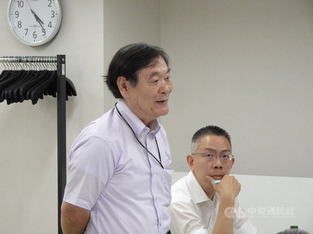 東京外國語大學教授井尻秀憲21日表示,兩岸若簽署「和平協議」,台灣將被併吞。中央社記者楊明珠東京攝 108年9月22日