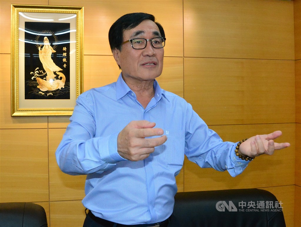 高雄市長韓國瑜23日表示,高雄市副市長李四川(圖)身體不適住院,「我勸他盡可能把身體調養好,大概還需要1到2天」。(中央社檔案照片)