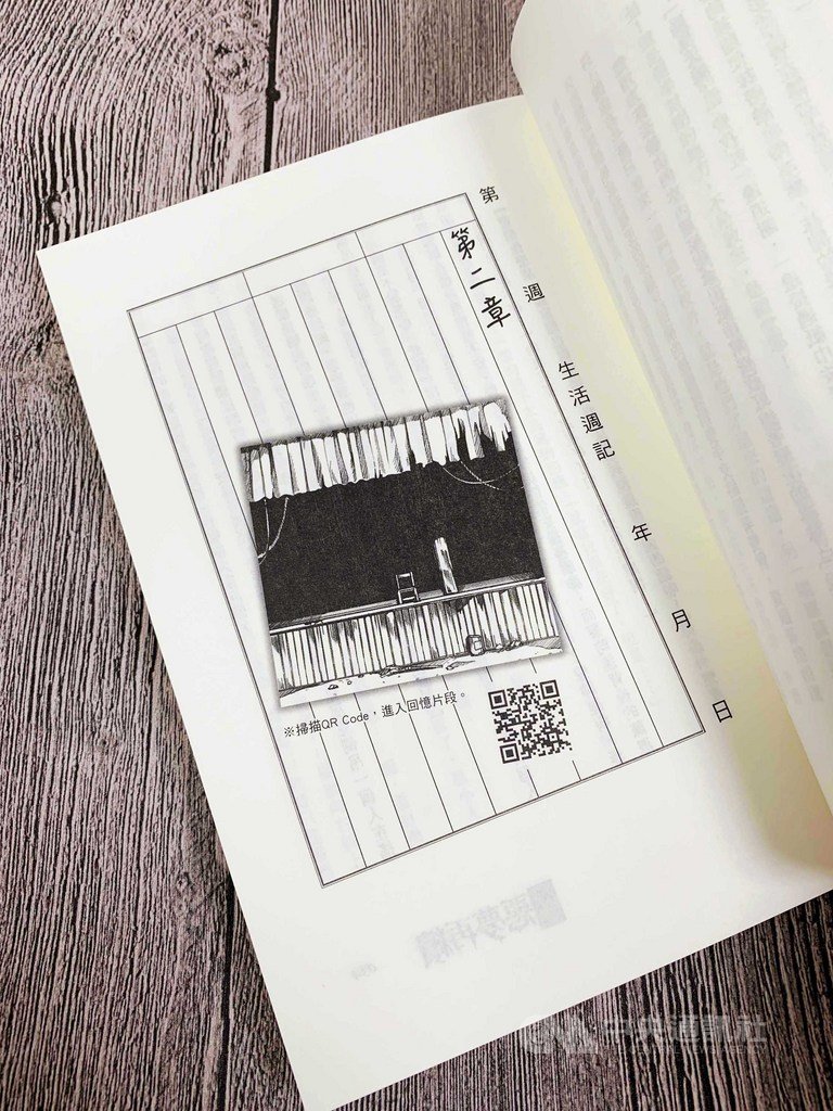 尖端出版與遊戲原著赤燭團隊合作,出版外傳小說「返校:惡夢再續」,掃描內頁QR Code可以觀看遊戲知名場面的動畫。(尖端出版提供)中央社記者陳政偉傳真 108年10月5日