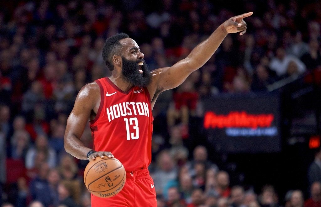 美國職籃NBA休士頓火箭總經理摩瑞日前一則聲援香港反送中的推文引發軒然大波,逼得球隊一哥哈登(圖)7日也跳出來向中國球迷道歉。(圖取自facebook.com/houstonrockets)