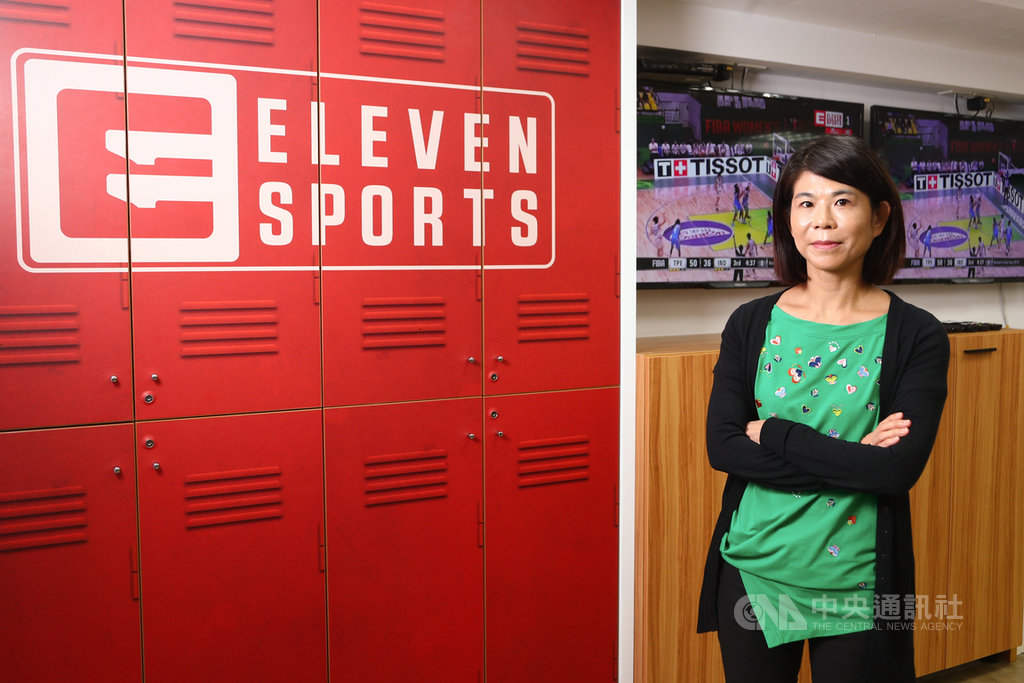 Eleven Sports進入台灣市場3年,已逐漸成為台灣知名運動轉播頻道,對於未來走向,台灣區總經理康小玲接受中央社專訪時表示,有線電視各方勢力盤根錯節,但Eleven Sports還不會退出台灣市場,考慮轉往MOD發展。中央社記者王騰毅攝 108年10月11日
