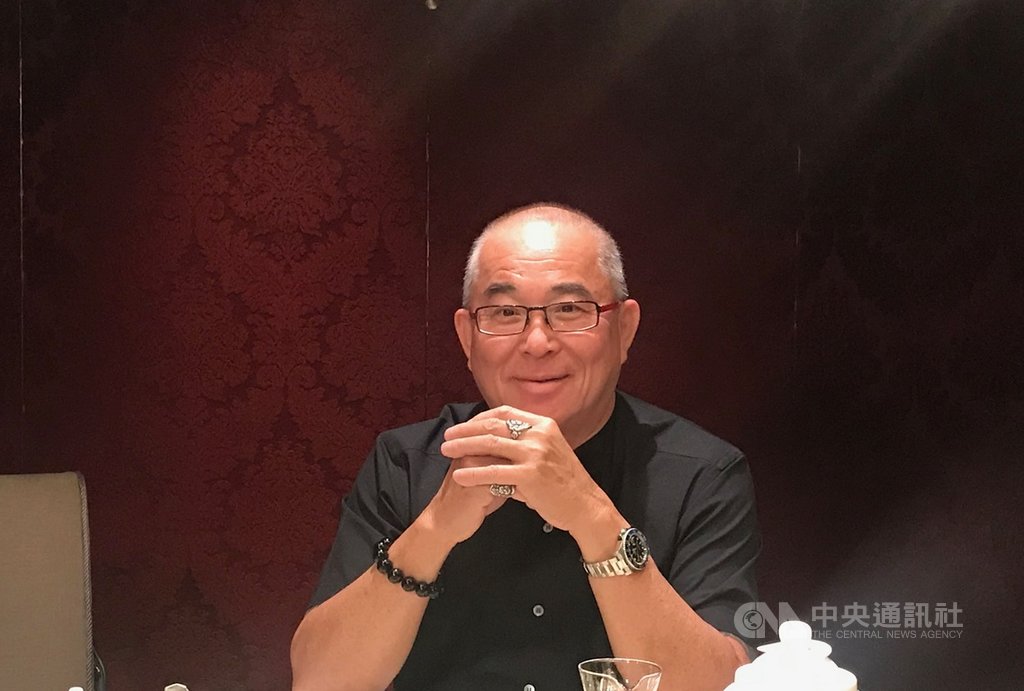 國寶集團董事長邵明斌提到,未來將搶進寵物殯葬與長期照護兩大市場。中央社記者潘羿菁攝 108年10月18日