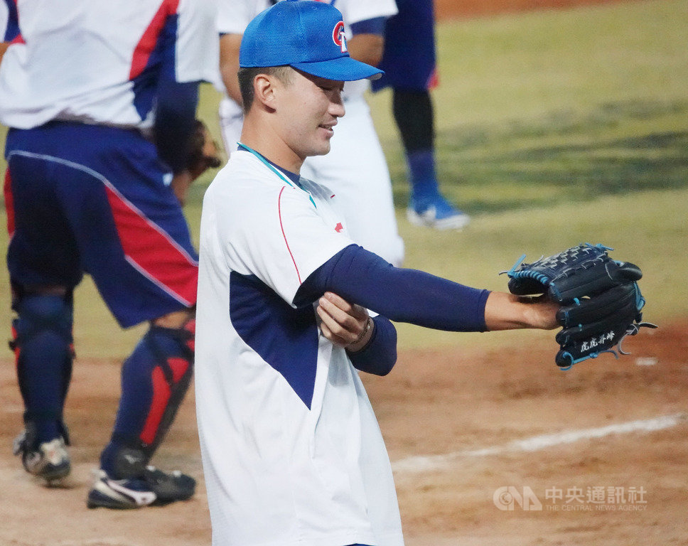 2019第29屆亞洲棒球錦標賽複賽賽程開打,中華隊19日複賽第2戰將與中國隊交手,中華預計派出吳昇峰先發抗敵。中央社記者謝靜雯攝 108年10月18日
