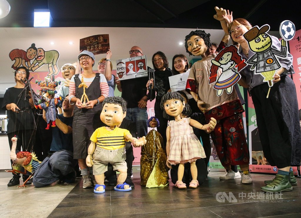 2019利澤偶聚祭活動記者會22日在台北舉行,將以偶戲村為基地延展至利澤老街,要讓大家隨處都能遇見偶戲,欣賞來自世界各地精彩偶戲節目。中央社記者謝佳璋攝 108年10月22日