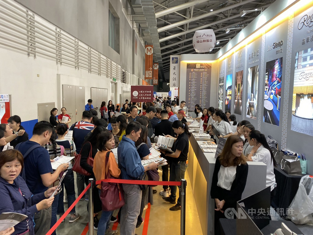 台北國際旅展落幕,晶華國際酒店集團今年業績持續突破新台幣億元大關,業績成長超過15%。(晶華提供)中央社記者江明晏傳真 108年11月11日