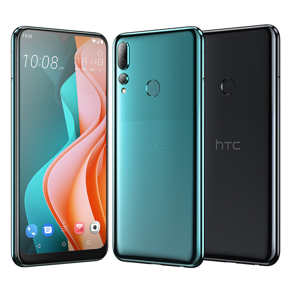 智慧機市場競爭,宏達電(4904)近年來收斂機款數量,14日再推HTC Desire 19s,定位入門市場,瞄準年節尾牙送禮抽獎與公務用機商機。(宏達電提供)中央社記者江明晏傳真 108年11月14日