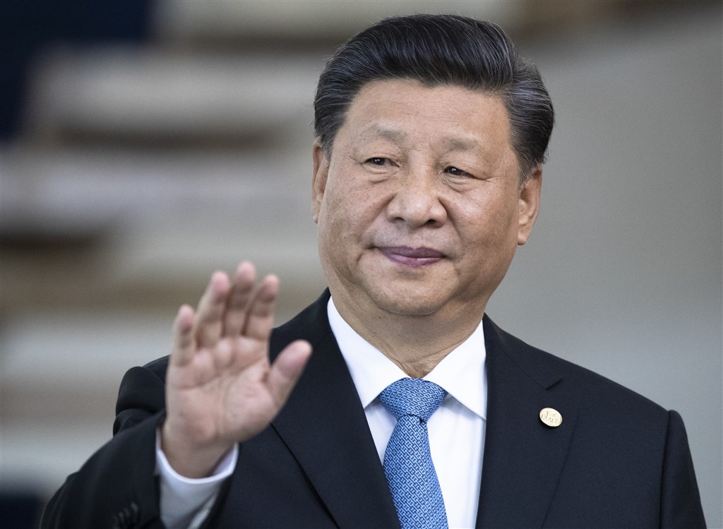 中國國家主席習近平14日在巴西首都巴西利亞出席金磚國家領導人第11次會晤時,針對香港問題公開表示,香港的激進暴力犯罪行為嚴重挑戰「一國兩制」原則底線。(美聯社)
