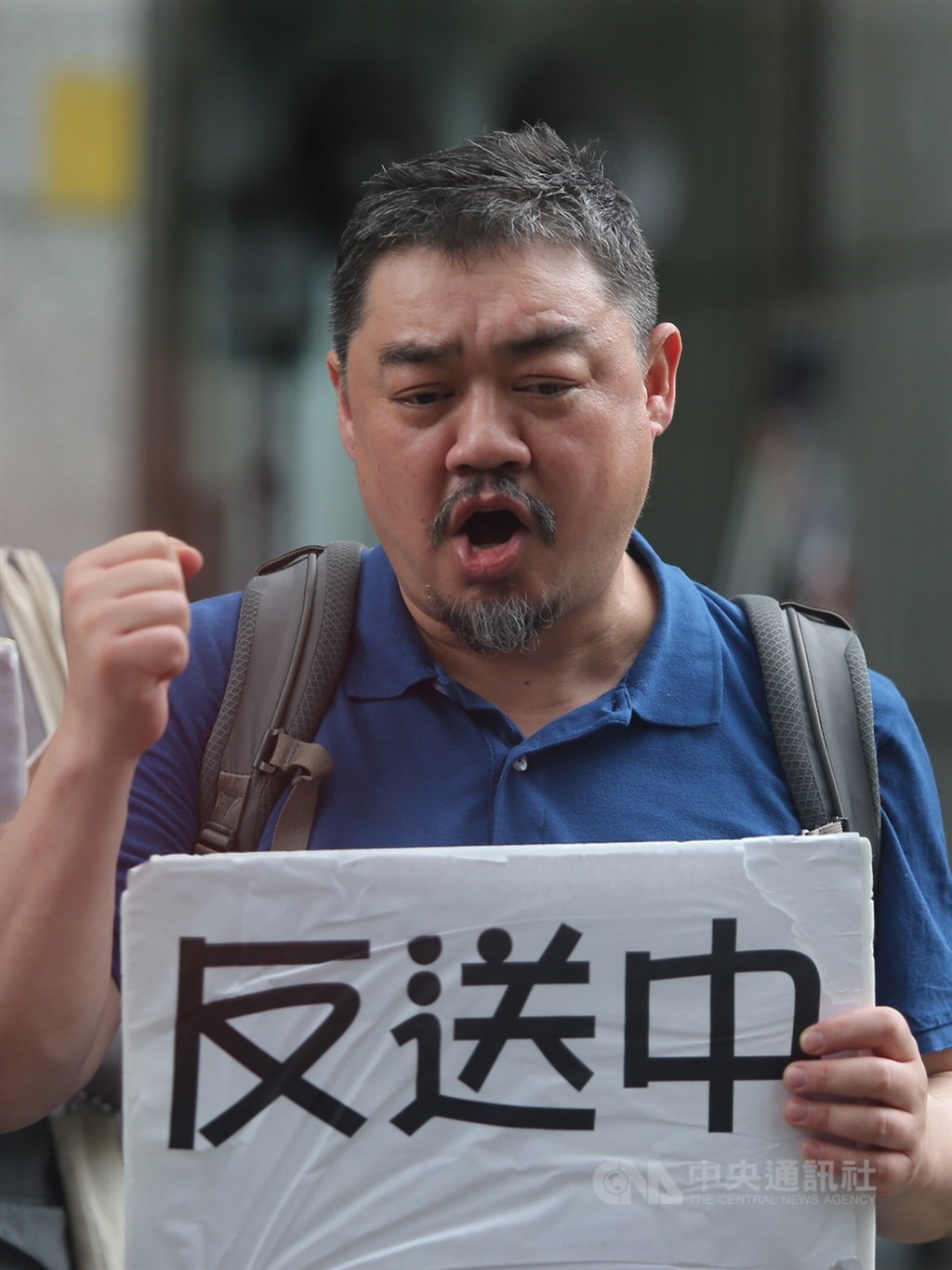 吾爾開希(圖)與其他在六四學運遭中共迫害獲香港「黃雀行動」營救人士21日發布聲明,稱將整合資源、疏通管道、啟動救援香港人的方案。(中央社檔案照片)