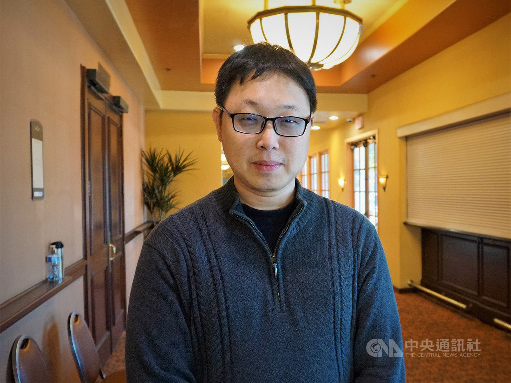耐能智慧(Kneron)創辦人兼執行長劉峻誠(圖)鼓勵新一代的台灣科技人才,「要有一顆堅毅的心,勇敢打破框架」。中央社記者林宏翰洛杉磯攝 108年11月25日