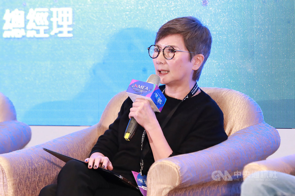 電影「返校」監製李烈26日出席「亞洲新媒體高峰會」時說,台灣的產業環境艱困,好的IP雛形很難成熟,希望各界能夠無私共同呵護好題材。(新媒體暨影視音發展協會提供)中央社記者洪健倫傳真 108年11月26日