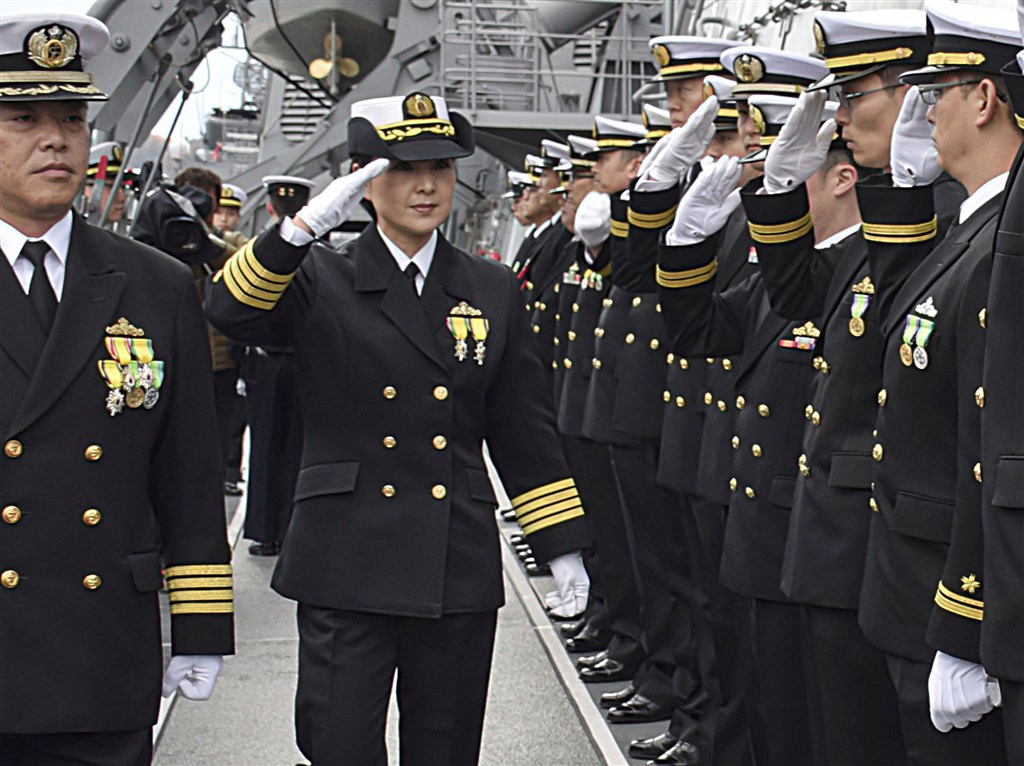 日首位女神盾艦長因波灣戰爭投筆從戎 國際 中央社cna