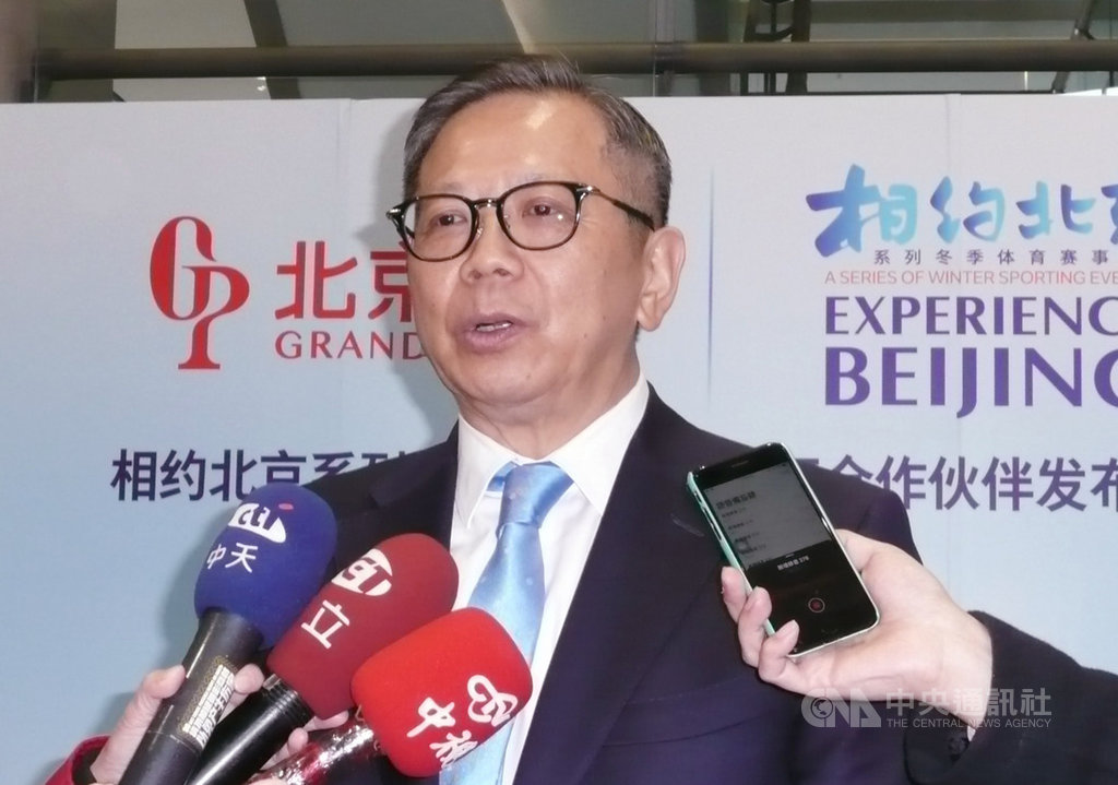 北京台資企業協會會長章啟正4日在北京接受台媒訪問時說,反滲透法猶如雙刃劍,盼政府理智處理。中央社記者周慧盈北京攝 108年12月4日