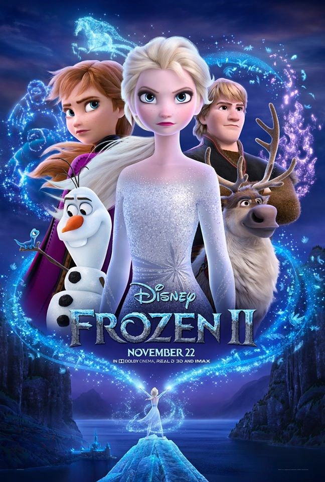迪士尼動畫「冰雪奇緣2」上映至今坐穩北美票房賣座片,更在全球吸金9億2000萬美元。(圖取自facebook.com/DisneyFrozen)
