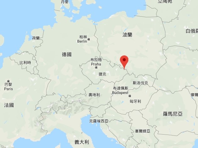 捷克東部奧斯特拉瓦市(圖)一所醫院10日驚傳槍擊,警方表示凶嫌仍在逃。(圖取自Google地圖google.com/maps)