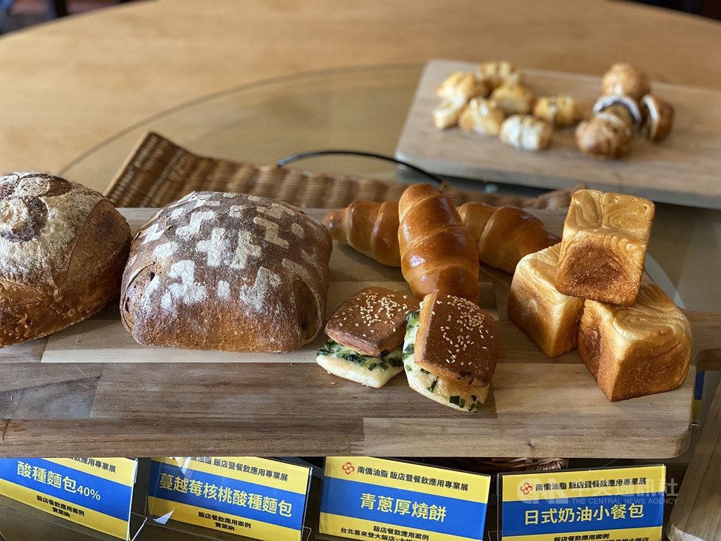 南僑冷凍麵糰除了已進駐全聯、頂好、85度C外,也已打入各大星級飯店,未來也將瞄準海外市場。中央社記者韓婷婷攝 108年12月11日