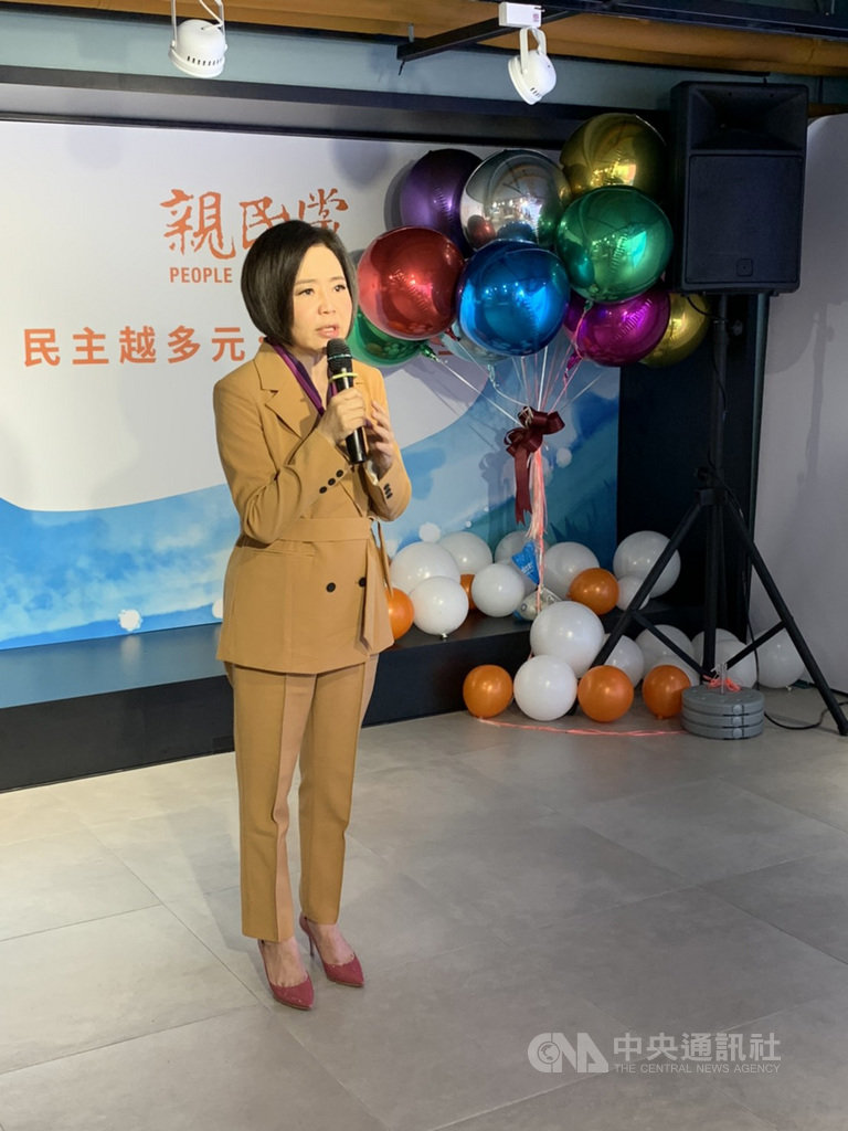 宋楚瑜競辦發言人于美人12日說,辯論會不可以技術拖延,只要辯論地點在地球,宋楚瑜先生奉陪到底。中央社記者郭建伸攝 108年12月12日