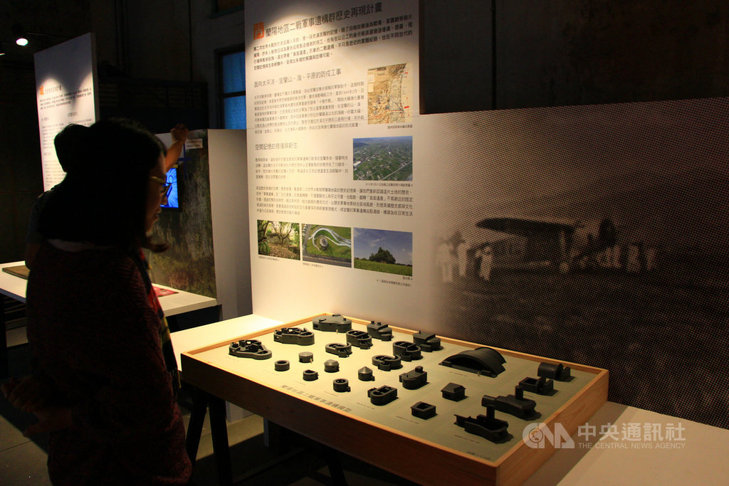 文化部舉辦「島嶼身世.記憶長河-再造歷史現場時空行旅」特展,13日起在台中文化資產園區登場。中央社記者蘇木春攝 108年12月13日