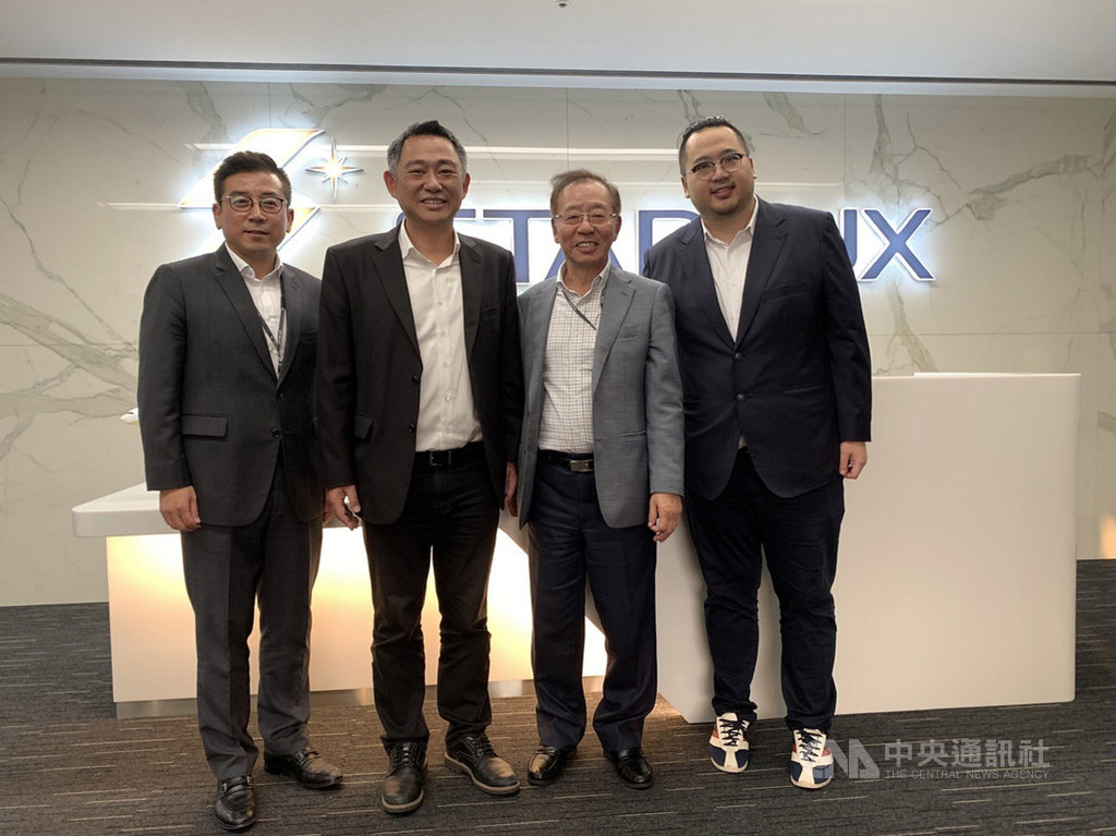 遠東航空無預警停飛,嚴重影響離島聯外交通。金門縣長楊鎮浯(左2)16日拜會星宇航空公關長聶國維(右2),期盼協助緩解遠航停航帶來的衝擊,也為金門航空旅運提供不一樣的選擇。(金門縣政府提供)中央社記者黃慧敏傳真 108年12月16日