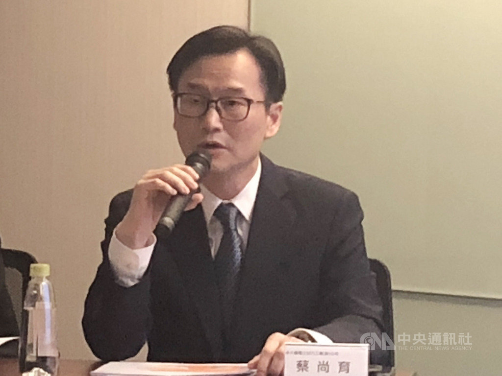 永大26日下午舉行法人說明會,總經理蔡尚育表示,台灣市場要創造營收利潤新高,中國大陸市場短期拚損平,集團要重回世界排名前10名。中央社記者鍾榮峰攝 108年12月26日
