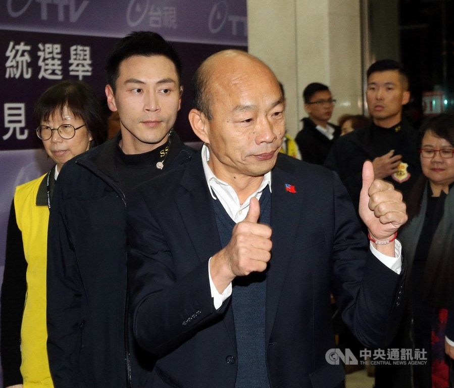 韓國瑜稱新潮流腐蝕台灣點名直球對決邱義仁 政治 重點新聞 中央社cna