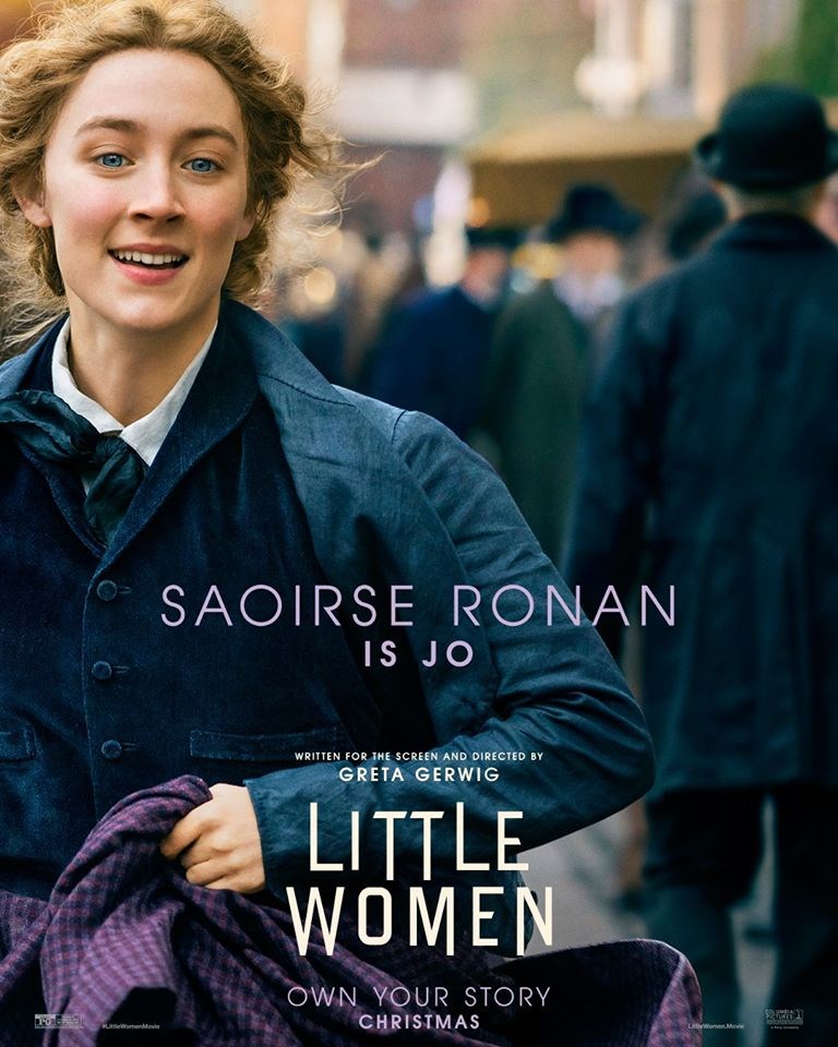 年僅25歲的瑟夏羅南以「她們」個人第4度入圍奧斯卡獎。(圖取自facebook.com/LittleWomenMovie)
