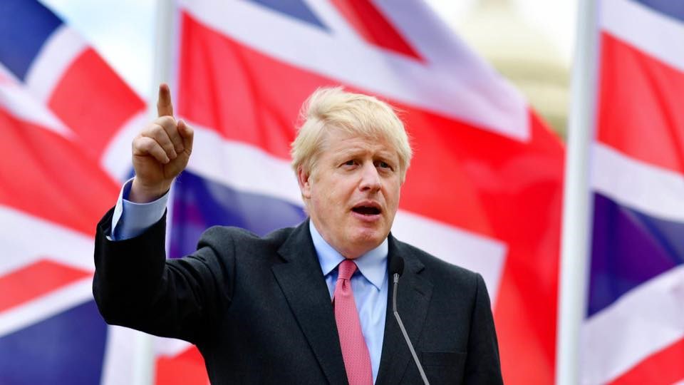 英國首相強生(圖)14日致函蘇格蘭首席大臣施特金,正式拒絕蘇格蘭舉行第二次獨立公投的請求。(圖取自facebook.com/borisjohnson)