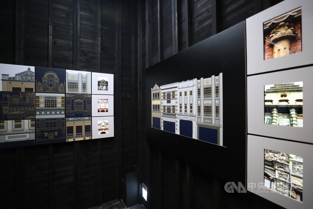國立台灣歷史博物館17日舉行「家‧流動與安住:台灣住屋建築風景之一隅特展」,呈現台灣多元建築樣貌。中央社記者王騰毅攝 109年1月17日