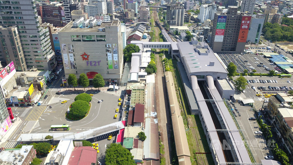 桃園捷運綠線將陸續施工,桃園市政府捷運工程局19日發布訊息指出,捷運綠線G07車站預定2月底進行圓環拆除等作業。(桃園市政府提供)中央社記者邱俊欽桃園傳真 109年1月19日